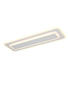 Plafonnier rectangulaire LED RIVA 60 cm 20 W 2300 lm, 2700 - 6500 K avec fonction mémoire et veilleuse IP20