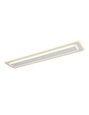 Plafón de techo rectangular LED RIVA 90cm 35W 4100lm, regulable 2700 - 6500K IP20 Blanco