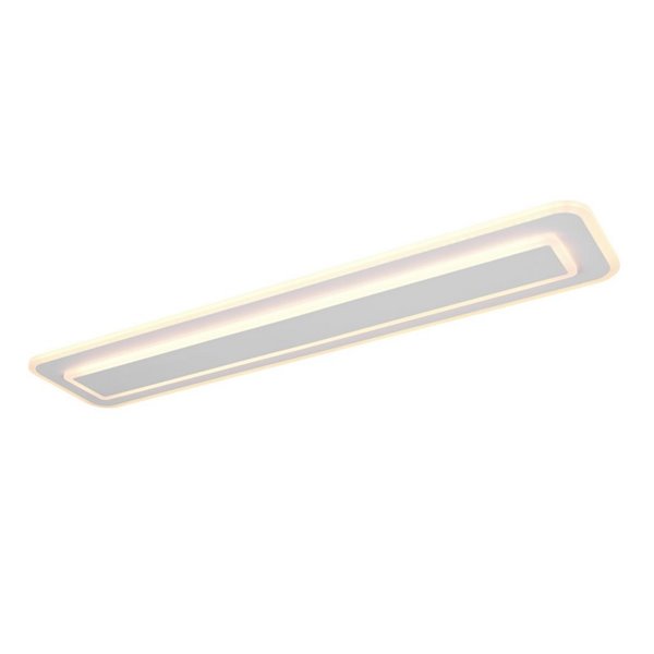 Plafón de techo rectangular LED RIVA 90cm 35W 4100lm, regulable 2700 - 6500K IP20 Blanco
