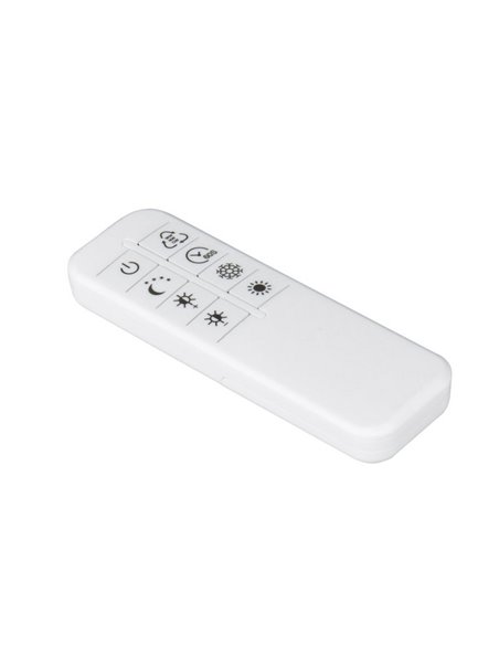 Plafón LED de techo circulos decorativos OVELA 34W 3900lm, 2700 - 6500K IP20 Café