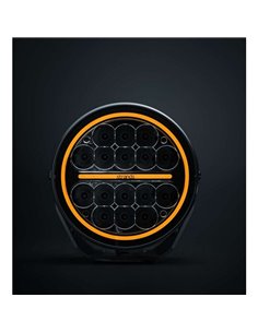 Faro LED largo alcance SIBERIA XPA 7" 80W 5710Lm, alcance 662 metros, blanca/ámbar, ECE R148 y R149 2