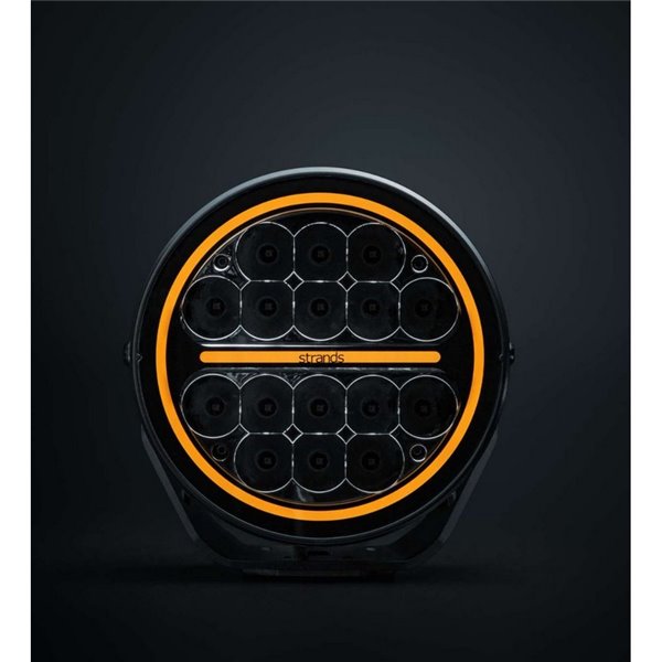 Faro LED largo alcance SIBERIA XPA 7" 80W 5710Lm, alcance 662 metros, blanca/ámbar, ECE R148 y R149