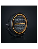 Faro LED largo alcance SIBERIA XPA 7" 80W 5710Lm, alcance 662 metros, blanca/ámbar, ECE R148 y R149