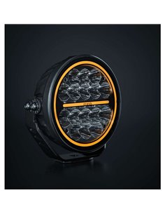 Phare LED longue portée SIBERIA XPA 7" 80W 5710Lm, portée de 662 mètres, blanc/ambre, homologué ECE R148 et R149