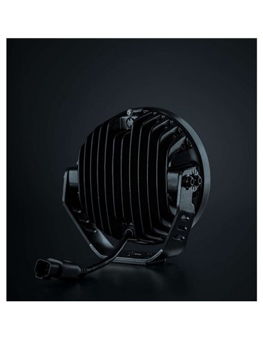 Phare LED longue portée SIBERIA XPA 7" 80W 5710Lm, portée de 662 mètres, blanc/ambre, homologué ECE R148 et R149