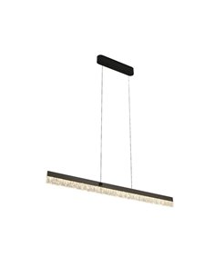 Lámpara LED de techo IXIAS diseño lineal 24W 1600Lm regulable 2700-5000K IP20 Negro