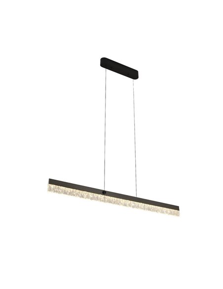 Lámpara LED de techo IXIAS diseño lineal 24W 1600Lm regulable 2700-5000K IP20 Negro