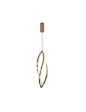 Lámpara LED colgante ADELE muy decorativa,  35W, CCT 2700-6500K IP20 Oro rosa