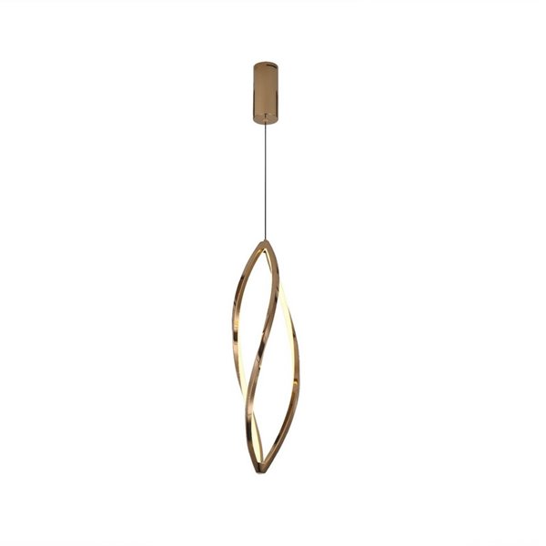 Lámpara LED colgante ADELE muy decorativa,  35W, CCT 2700-6500K IP20 Oro rosa