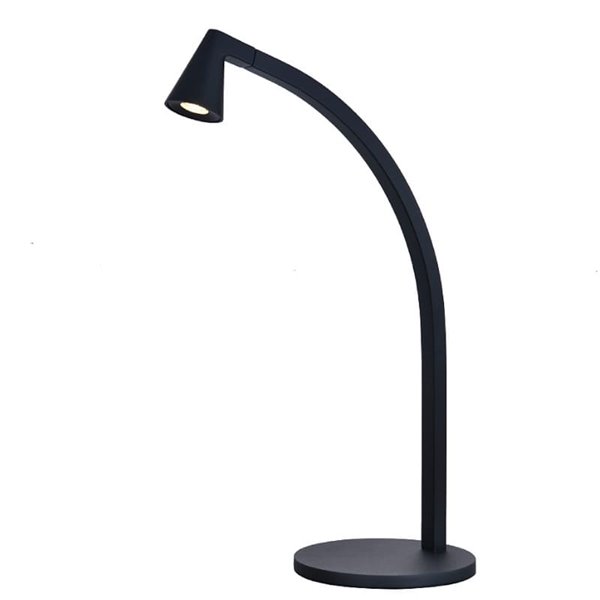 Lámpara de sobremesa LED moderna negra ÁFRICA, 6W 3000K 450Lm
