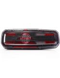 Piloto trasero LED con triangulo W277DD Line Black Was