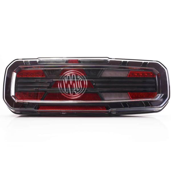 Piloto trasero LED con triangulo W277DD Line Black Was