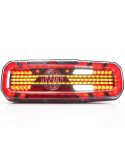 Piloto trasero LED con triangulo W277DD Line Black Was 2372 DD L NW BLACK