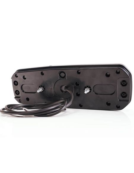Feu arrière à LED avec ligne triangulaire W277DD Noir (anciennement 2372 DD L NW)