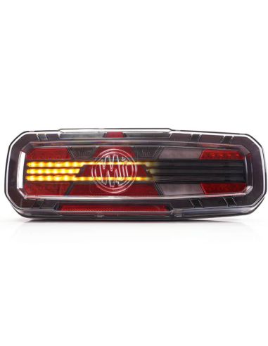 Piloto trasero LED con triangulo W277DD Line Black Was 2372 DD L NW BLACK