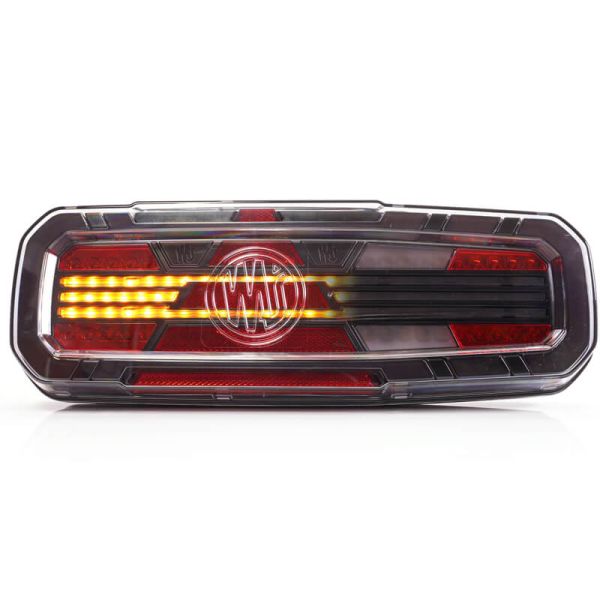 Luz de posição traseira LED com triângulo W277DD Line Black (anteriormente 2372 DD L NW BLACK)