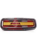 Piloto trasero LED con triangulo W277DD Line Black Was 2372 DD L NW BLACK
