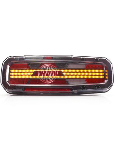 Feu arrière à LED avec triangle W277DD Ligne Noir (anciennement 2372 DD L NW Noir)