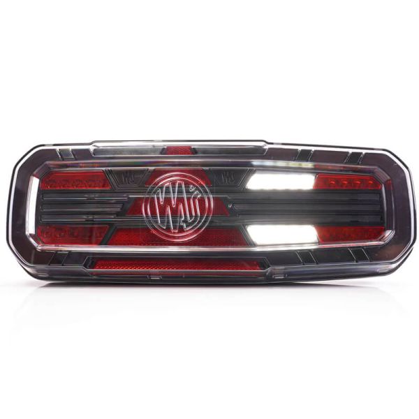 Luz de posição traseira LED com triângulo W277DD Line Black (anteriormente 2372 DD L NW BLACK)