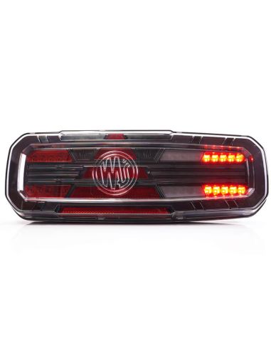 Feu arrière à LED avec triangle W277DD Ligne Noir (anciennement 2372 DD L NW Noir)