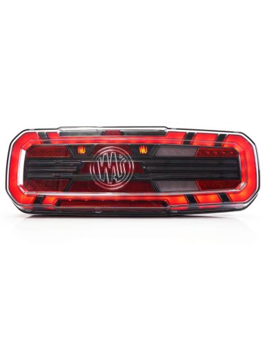Posición Piloto trasero LED con triangulo W277DD Line Black Was 2372 DD L NW BLACK