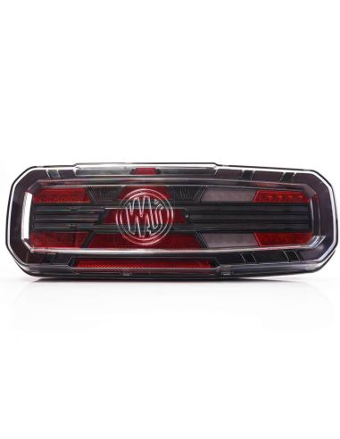 Lanterna traseira LED com triângulo W277DD NN Line preta