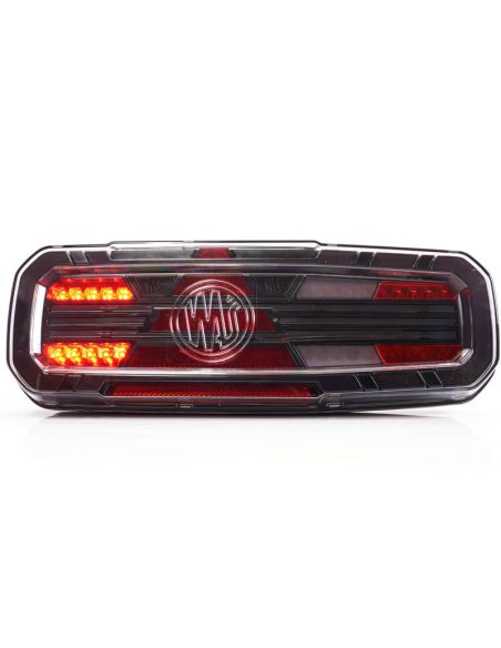 Lanterna traseira LED com triângulo W277DD NN Line preta