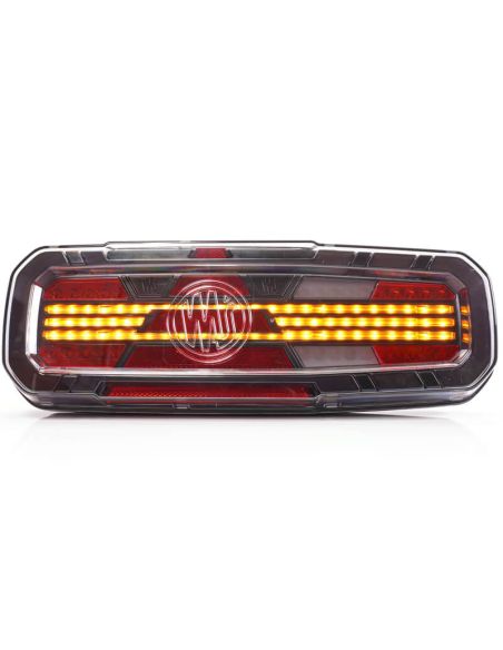 Lanterna traseira LED com triângulo W277DD NN Line preta