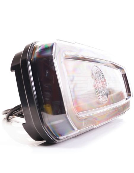 Lanterna traseira LED com triângulo W277DD NN Line preta