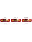 Gama Piloto trasero LED con triangulo W277DD NN Line Black
