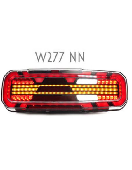 Feu arrière à LED triangulaire W277DD NN Line Noir