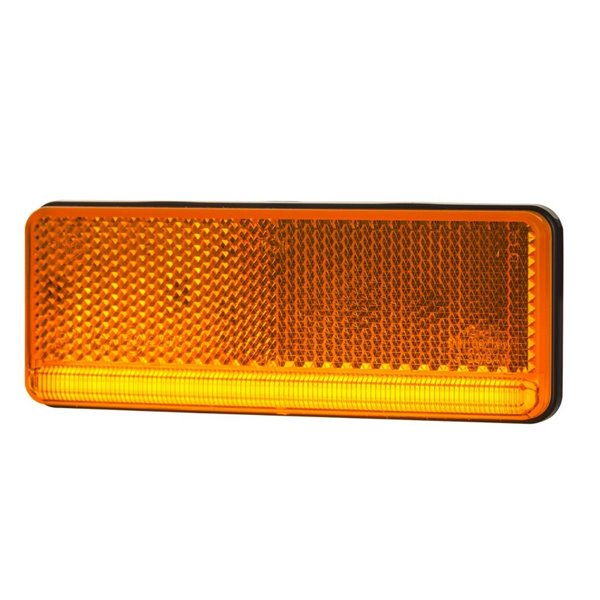 Piloto LED de gálibo lateral con intermitente LKD 2432 slim XS, homologado IA SM1 5 IP68