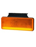 Piloto LED de gálibo lateral e intermitente con soporte LKD 2511 slim XS, homologado IA SM1 5 IP68