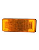 Luz de gálibo LED lateral e intermitente LKD 2485, homologado IA SM1 5 IP68