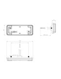 Luz de gálibo LED lateral e intermitente LKD 2485, homologado IA SM1 5 IP68
