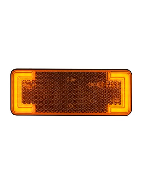 Luz de gálibo LED lateral e intermitente LKD 2485, homologado IA SM1 5 IP68