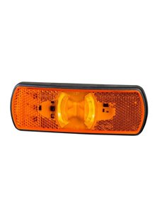 Piloto LED gálibo lateral con intermitente y reflectante LKD 2218, 12/24V homologado IA SM1 5 IP68
