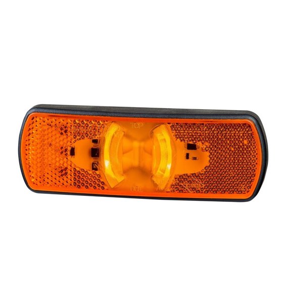 Piloto LED gálibo lateral con intermitente y reflectante LKD 2218, 12/24V homologado IA SM1 5 IP68