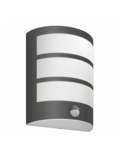 Luminária de parede externa Python com sensor