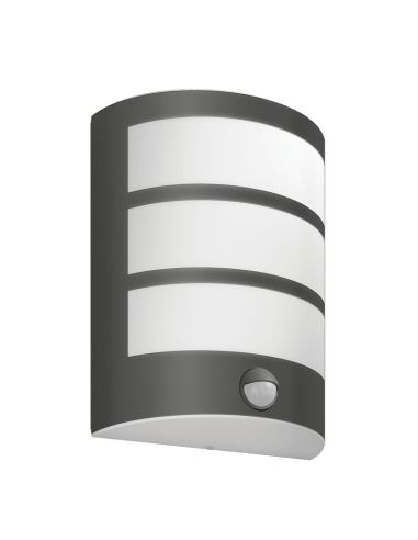 Luminária de parede externa Python com sensor