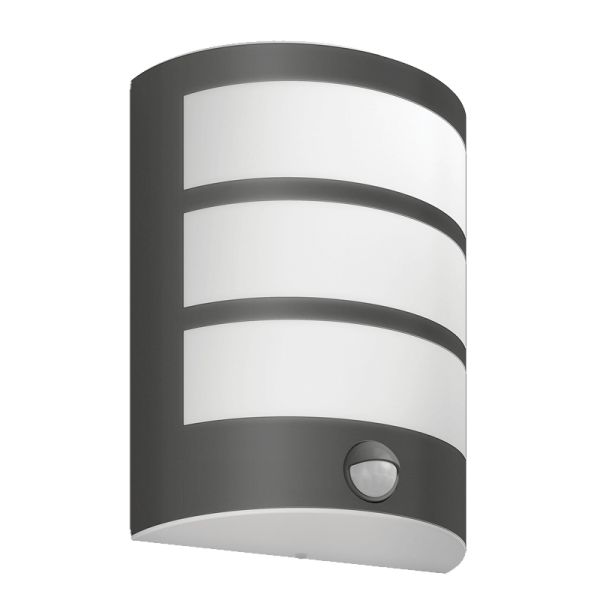 Luminária de parede externa Python com sensor