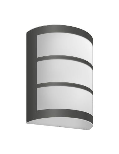 Luminária de parede externa Python com sensor