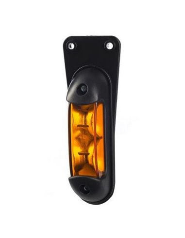 Clignotant latéral à LED LKD 2293 12/24 V, homologué cat. 5 IP68
