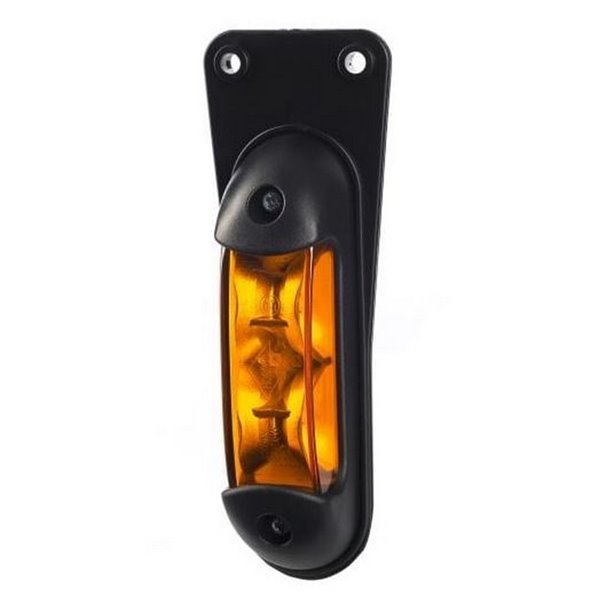 Clignotant latéral à LED LKD 2293 12/24 V, homologué cat. 5 IP68