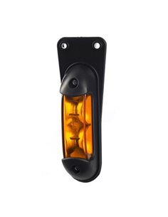 LED latérale intermittente 12/24 V LKD 2295, homologuée cat. 6 IP68