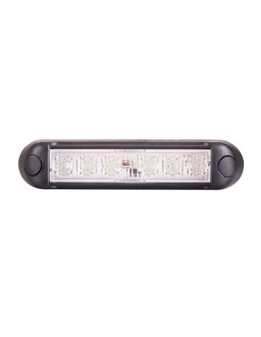 Conjunto de luzes diurnas de LED LDR 2783, 12/24V, homologado pela RL, IP68.