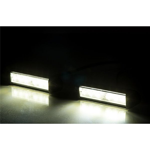 Juego de luces diurnas LED LDR 2783, 12/24V homologado RL IP68