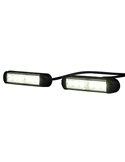 Conjunto de luzes diurnas de LED LDR 2783, 12/24V, homologado pela RL, IP68.