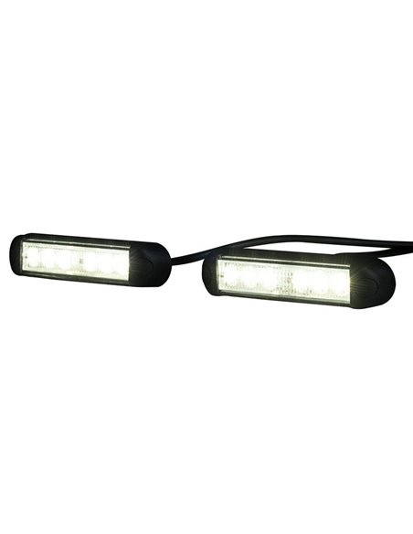 Juego de luces diurnas LED LDR 2783, 12/24V homologado RL IP68