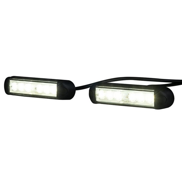 Juego de luces diurnas LED LDR 2783, 12/24V homologado RL IP68